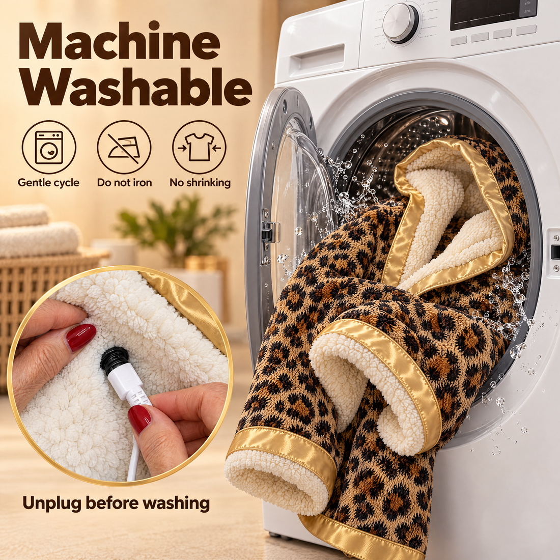 Machine washable